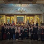 Ночная молодежная Божественная литургия в Александро-Невском кафедральном соборе
