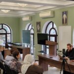 В Просветительском центре святителя Гурия Таврического при Александро-Невском кафедральном соборе рошли занятия для учащихся библейско-богословских курсов
