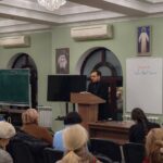 В Просветительском центре святителя Гурия Таврического при Александро-Невском кафедральном соборе   прошли занятия с учащимися библейско-богословских курсов
