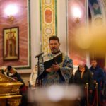 Праздничные богослужения в день празднования Введения во храм Пресвятой Богородицы, в кафедральном соборе святого благоверного князя Александра Невского