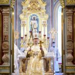 В ПРАЗДНИК КРЕЩЕНИЯ ГОСПОДНЯ МИТРОПОЛИТ СИМФЕРОПОЛЬСКИЙ И КРЫМСКИЙ ЛАЗАРЬ ВОЗГЛАВИЛ БОЖЕСТВЕННУЮ ЛИТУРГИЮ В СВЯТО-АЛЕКСАНДРО-НЕВСКОМ КАФЕДРАЛЬНОМ СОБОРЕ Г. СИМФЕРОПОЛЯ.