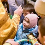 Божественная литургия  в день памяти святителя Николая, архиепископа Мир Ликийских, чудотворца в кафедральном Александро-Невском соборе.