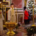 В Александро-Невском кафедральном соборе прошли праздничные богослужения навечерия Богоявления