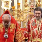 Митрополит Симферопольский и Крымский Лазарь возглавил Литургию в кафедральном Александро-Невском соборе  в праздник Происхождения Честных Древ Животворящего Креста Господня.