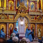Праздничные богослужения в день празднования Введения во храм Пресвятой Богородицы, в кафедральном соборе святого благоверного князя Александра Невского