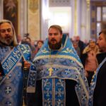 Праздничные богослужения в день празднования Введения во храм Пресвятой Богородицы, в кафедральном соборе святого благоверного князя Александра Невского