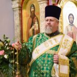 Всенощное бдение в кафедральном Свято-Александро-Невском соборе в канун престольного торжества.