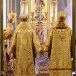 Митрополит Симферопольский и Крымский Тихон возглавил Божественную литургию в кафедральном Александро-Невском соборе г. Симферополя в день памяти Корсунской иконы Божией Материй.