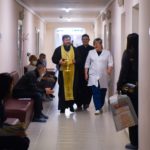Клирики кафедрального собора святого благоверного князя Александра Невского г. Симферополя посетили диагностический центр ГБУЗ РК Республиканской клинической больницы имени Н.А. Семашко.