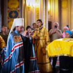 Митрополит Симферопольский и Крымский Тихон возглавил Божественную литургию престольного праздника в Александро-Невском кафедральном соборе г. Симферополя