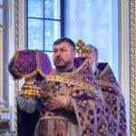 Богослужение в субботу 4-й седмицы Великого поста в кафедральном Александро-Невском соборе.