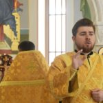 Божественная литургия в Крестильном храме в честь иконы Божией Матери " Живоносный Источник"  в день памяти святых мучеников-бессребреников. Космы и Дамиана Римских,
