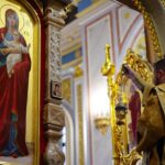Всенощное бдение в кафедральном Свято-Александро-Невском соборе г. Симферополя в канун Недели 8-й по Пятидесятнице.