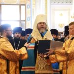 Вкафедральном Александро-Невском соборе г. Симферополя состоялся благодарственный молебен по случаю торжественной встречи новоназначенного Главы Крымской Митрополии Высокопреосвященнейшего Митрополита Симферопольского и Крымского Тихона.