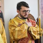 В ВОССТАНОВЛЕННОМ ХРАМЕ 4-Х СВЯТИТЕЛЕЙ МОСКОВСКИХ ПЕТРА, АЛЕКСИЯ, ИОНЫ И ФИЛИППА В ПРЕСТОЛЬНЫЙ ПРАЗДНИК ЕПИСКОП КАЛЛИНИК СОВЕРШИЛ ПЕРВУЮ БОЖЕСТВЕННУЮ ЛИТУРГИЮ.