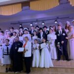 Клирик Александро‑Невского кафедрального собора принял участие в праздничных мероприятиях посвящённых благотворительной акции «Белый цветок», которая прошла в МБОУ " СОШ № 22"