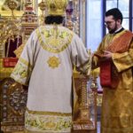 В НЕДЕЛЮ О СТРАШНОМ СУДЕ, ПРЕОСВЯЩЕННЕЙШИЙ КАЛЛИНИК, ЕПИСКОП БАХЧИСАРАЙСКИЙ ВОЗГЛАВИЛ БОЖЕСТВЕННУЮ ЛИТУРГИЮ В АЛЕКСАНДРО-НЕВСКОМ КАФЕДРАЛЬНОМ СОБОРЕ Г. СИМФЕРОПОЛЯ.