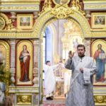 В ПРАЗДНИК ВОЗНЕСЕНИЯ ГОСПОДНЯ ЕПИСКОП ЯЛТИНСКИЙ НЕСТОР СОВЕРШИЛ ЛИТУРГИЮ В КАФЕДРАЛЬНОМ СОБОРЕ СВЯТОГО БЛАГОВЕРНОГО КНЯЗЯ АЛЕКСАНДРА НЕВСКОГО Г. СИМФЕРОПОЛЯ.