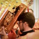 Епископ Бахчисарайский Каллиник совершил всенощное бдение в кафедральном соборе святого благоверного князя Александра Невского г. Симферополя в канун Недели 17-й по Пятидесятнице.