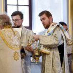 В ПРАЗДНИК ВОЗНЕСЕНИЯ ГОСПОДНЯ ЕПИСКОП ЯЛТИНСКИЙ НЕСТОР СОВЕРШИЛ ЛИТУРГИЮ В КАФЕДРАЛЬНОМ СОБОРЕ СВЯТОГО БЛАГОВЕРНОГО КНЯЗЯ АЛЕКСАНДРА НЕВСКОГО Г. СИМФЕРОПОЛЯ.