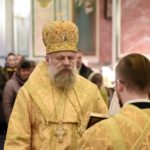 Архиерейская Божественная в кафедральном Свято-Александро-Невском соборе г. Симферополя   в день памяти святителя, Спиридона, епископа Тримифунтского чудотворца.