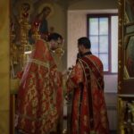 Богослужения в Александро-Невском кафедральном соборе в день Усекновение главы Пророка, Предтечи и Крестителя Господня Иоанна