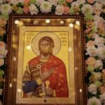 Праздничное всенощное бдение в Александро-Невском кафедральном соборе г. Симферополя накануне дня памяти святого благоверного князя Александра Невского