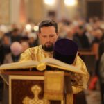 Воскресное богослужение в Александро-Невском кафедральном соборе в Неделю 26-ю по Пятидесятнице