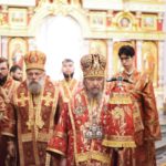 В праздник Всемирного Воздвижения Честного и Животворящего Креста Господня, Глава Крымской Митрополии, Высокопреосвященнейший Митрополит Симферопольский и Крымский Лазарь, возглавил Божественную литургию в кафедральном Свято-Александро-Невском соборе г. С