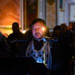 Повечерие с чтением канона преподобного Андрея Критского в Александро-Невском кафедральном соборе.