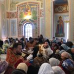 В Крестильном храме в честь иконы Божией Матери " Живоносный Источник" кафедрального Александро - Невского собора г. Симферополя, прошел Престольный праздник.