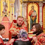 Богослужения в Александро-Невском кафедральном соборе в праздник Воскресения Словущего