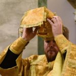 Литургия в Неделю 25-ю по Пятидесятнице, день памяти святителя Иоанна Златоустого, архиепископа Константинопольского.
