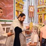 Богослужение  в канун Недели 7-й по Пасхе, святых отцев I Вселенского в кафедральном Александро-Невском соборе