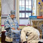 В ПРАЗДНИК ВВЕДЕНИЯ ВО ХРАМ ПРЕСВЯТОЙ БОГОРОДИЦЫ МИТРОПОЛИТ СИМФЕРОПОЛЬСКИЙ И КРЫМСКИЙ ЛАЗАРЬ ВОЗГЛАВИЛ ПРАЗДНИЧНУЮ ЛИТУРГИЮ В КАФЕДРАЛЬНОМ АЛЕКСАНДРО-НЕВСКОМ СОБОРЕ Г. СИМФЕРОПОЛЯ.