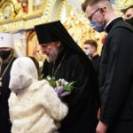 В КАНУН ПРАЗДНИКА РОЖДЕСТВА ХРИСТОВА МИТРОПОЛИТ ЛАЗАРЬ ВОЗГЛАВИЛ ВСЕНОЩНОЕ БДЕНИЕ В СВЯТО-АЛЕКСАНДРО-НЕВСКОМ КАФЕДРАЛЬНОМ СОБОРЕ Г. СИМФЕРОПОЛЯ.