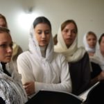 Молодежный хор просветительского центра им. свт. Гурия Таврического  приняли участие в престольных торжествах в храме 4-х святителей московских: Петра, Алексия, Ионы и Филиппа при Православном молодёжном просветительском центре «Зёрна» .равославном