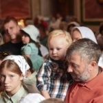 Воскресная Божественная литургия в кафедральном Свято- Александро- Невском соборе г.Симферополя в Неделю 13-ю по Пятидесятнице.