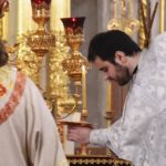 В Неделю 4-ю по Пасхе епископ Бахчисарайский Каллиник совершил Литургию в кафедральном Александро-Невском соборе г.. Симферополя.