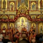 Воскресные богослужения в Александро-Невском кафедральном соборе в Неделю 2-ю по Пасхе, апостола Фомы, день Антипасхи