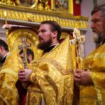 Митрополит Симферопольский и Крымский Тихон возглавил Божественную литургию престольного праздника в Александро-Невском кафедральном соборе г. Симферополя