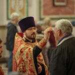 Богослужения в Неделю 3-ю по Пасхе, святых жен-мироносиц в Александро-Невском кафедральном соборе