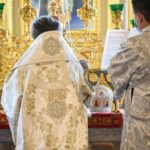 В ПРАЗДНИК ПРЕОБРАЖЕНИЯ ГОСПОДНЯ МИТРОПОЛИТ СИМФЕРОПОЛЬСКИЙ И КРЫМСКИЙ ЛАЗАРЬ ВОЗГЛАВИЛ ПРАЗДНИЧНУЮ БОЖЕСТВЕННУЮ ЛИТУРГИЮ В АЛЕКСАНДРО-НЕВСКОМ КАФЕДРАЛЬНОМ СОБОРЕ Г. СИМФЕРОПОЛЯ