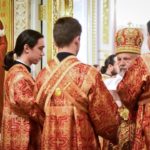 В ДЕНЬ ПАМЯТИ СВЯТЫХ РАВНОАПОСТОЛЬНЫХ КИРИЛЛА И МЕФОДИЯ ЕПИСКОП ЯЛТИНСКИЙ НЕСТОР СОВЕРШИЛ БОЖЕСТВЕННУЮ ЛИТУРГИЮ В КАФЕДРАЛЬНОМ АЛЕКСАНДРО-НЕВСКОМ СОБОРЕ Г. СИМФЕРОПОЛЯ.