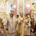 В ПРАЗДНИК КРЕЩЕНИЯ ГОСПОДНЯ МИТРОПОЛИТ СИМФЕРОПОЛЬСКИЙ И КРЫМСКИЙ ЛАЗАРЬ ВОЗГЛАВИЛ БОЖЕСТВЕННУЮ ЛИТУРГИЮ В СВЯТО-АЛЕКСАНДРО-НЕВСКОМ КАФЕДРАЛЬНОМ СОБОРЕ Г. СИМФЕРОПОЛЯ.