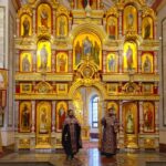 Всенощное бдение  в канун Недели 5-й Великого поста, преподобной Марии Египетской, в кафедральном Александро-Невского собора.