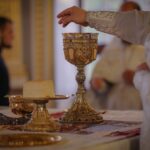 Праздничные богослужения в Александро-Невском кафедральном соборе в день празднования Преображения Господа Бога и Спаса нашего Иисуса Христа