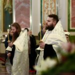 Всенощное бдение в  канун праздника Обрезания Господня в кафедральном Александро-Невском соборе г. Симферополя.