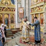 ЕПИСКОП БАХЧИСАРАЙСКИЙ КАЛЛИНИК  СОВЕРШИЛ БОЖЕСТВЕННУЮ ЛИТУРГИЮ В КАФЕДРАЛЬНОМ СВЯТО-АЛЕКСАНДРО-НЕВСКОМ СОБОРЕ Г. СИМФЕРОПОЛЯ.