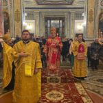 В КАНУН НЕДЕЛИ 23-Й ПО ПЯТИДЕСЯТНИЦЕ ЕПИСКОП ЯЛТИНСКИЙ НЕСТОР СОВЕРШИЛ ВСЕНОЩНОЕ БДЕНИЕ В КАФЕДРАЛЬНОМ СВЯТО-АЛЕКСАНДРО-НЕВСКОМ СОБОРЕ Г. СИМФЕРОПОЛЯ.